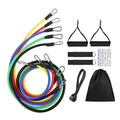 Resistance Band Set, 11 Pieces with Ankle Straps