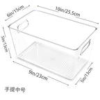 Clear Acrylic Storage Bins Refrigerator Organizer Food Storage Organizer Fridge Storage Box Pantry Cabinet kitchen Organizer