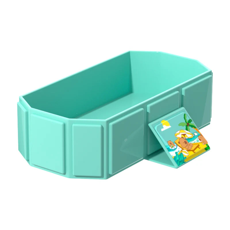 Foldable Portable Bathtub, Collapsible PVC Tub