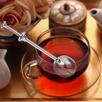Spice Tea Tool Accessories Reusable Tea Strainer Ball Metal Tea Bag Stainless Steel Teapot Adjustable Tea Infuser Filter