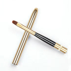 Beauty Make Up Tool Lip Gloss Brush Makeup Brush with Protect Cap Lady Lipstick Brush Cosmetic Brush Concealer Brush Lip Brush