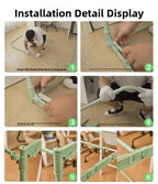 Double Sliding Track Bed Curtain And Mosquito Net Stand Strong Light Blocking Upper Bunk Bed Universal Track Student Dormitory