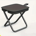 Portable Folding Stool with Handle, Outdoor Camping Fishing Stool, Zipper Stool for Outdoor