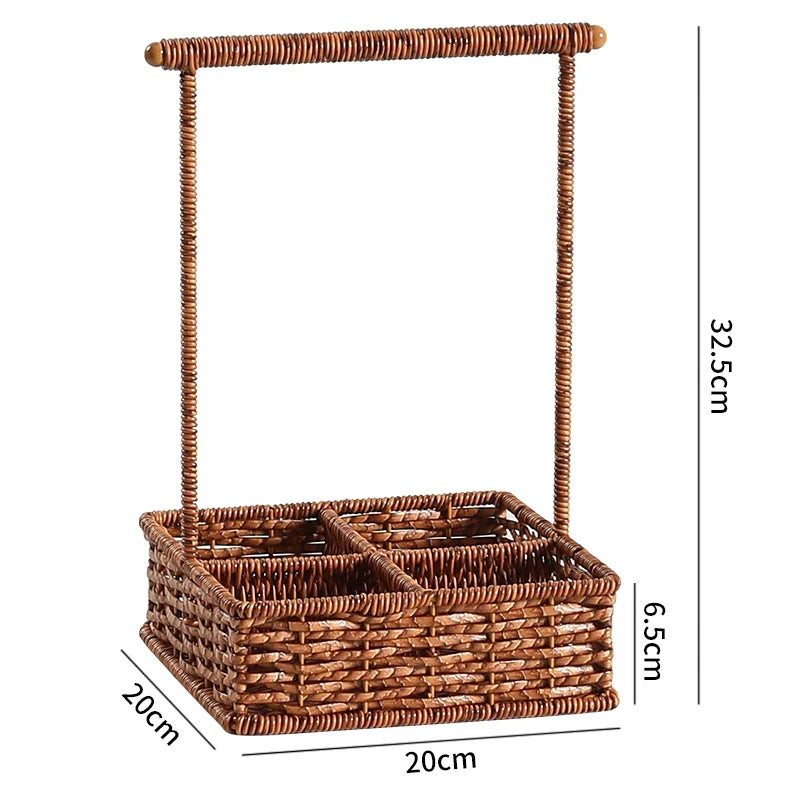 Woven Draining Fruit Basket, Large
