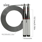 Speed Jump Rope, Heavy-Duty Adjustable Rope, Lightweight Design, Smooth Ball Bearing Rotation, Suitable for CrossFit Training