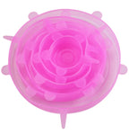 Silicone Stretch Food Lids, Set of 6