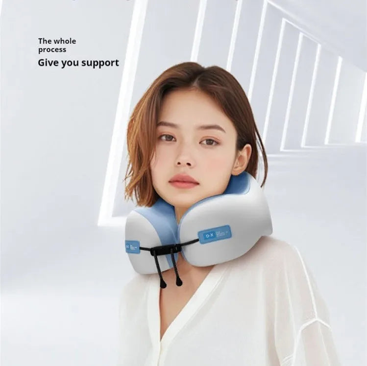 Memory Foam Travel Neck Pillow, U-Shaped