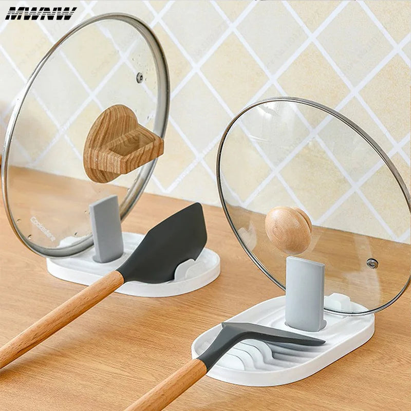 Foldable Pot Lid Holder & Utensil Rest