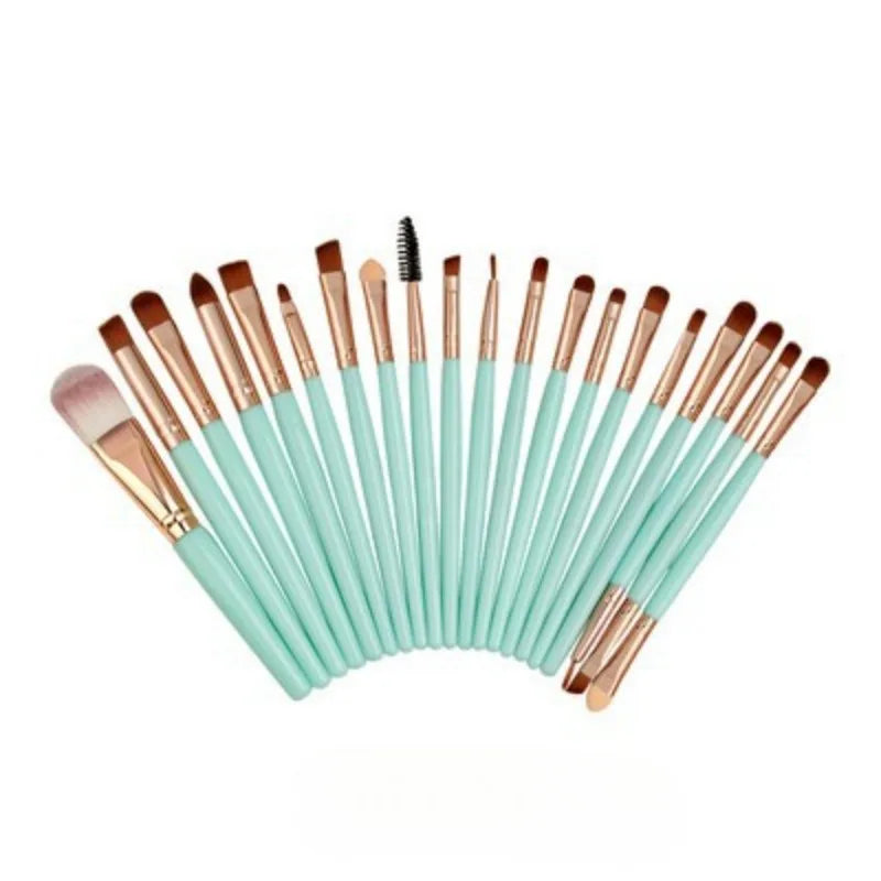 20pcs Eye Brush Complete Eyeshadow Brush Beauty Tool Neutral Logo Free Eyeliner Brush