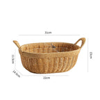 Woven Draining Fruit Basket, Large