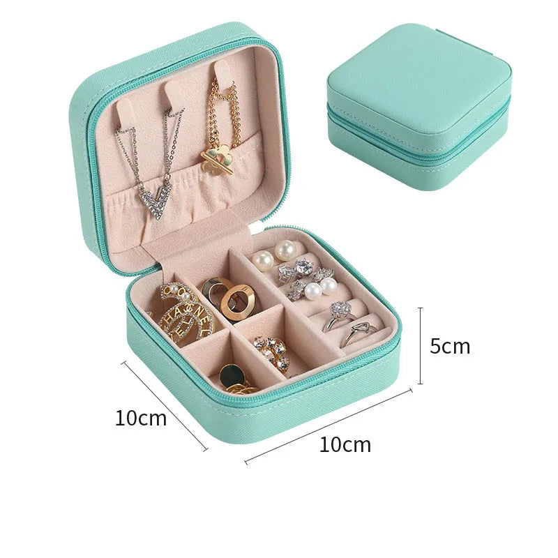 Macaron Travel Jewelry Box, Compact Case