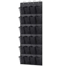 Over The Door Shoe Rack With12/14/24/28/35/40 Large Mesh Pockets Hanging Shoe Organizer For Closet Hanging Shoe Rack Holder