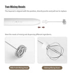 Cordless Home Kitchen Gadgets Electric Kitchens Accessories Milk Mixer Frother Mini Coffee Egg Beater Beating Tools Dining Bar