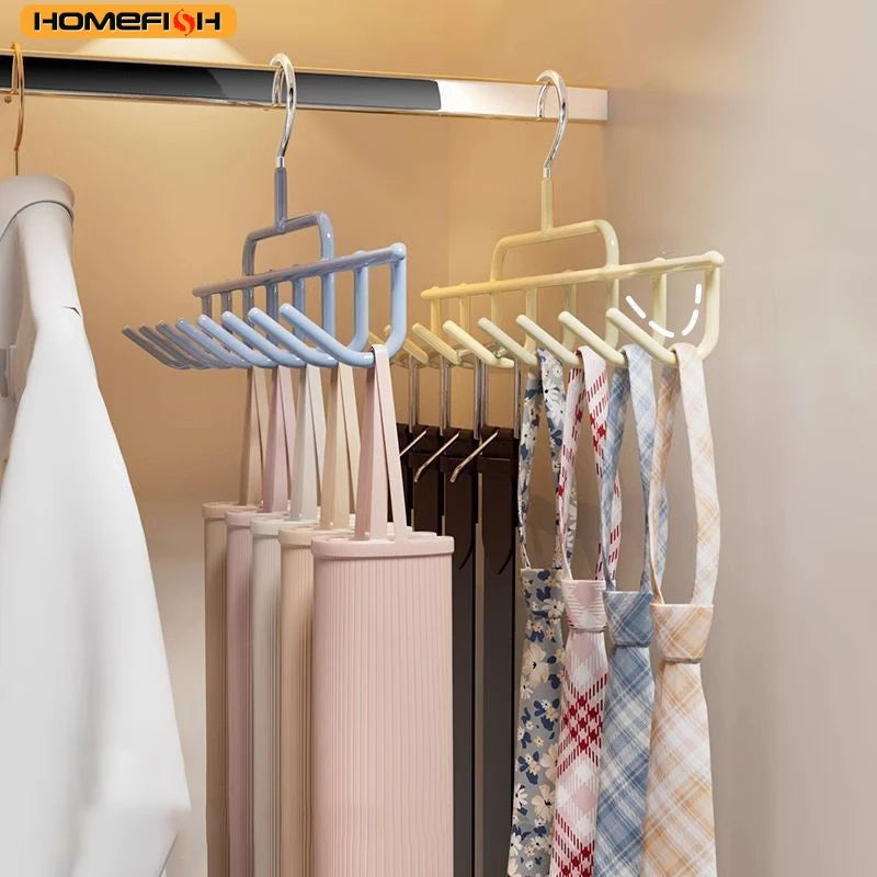Wall-Mounted Hat Rack, Holds 8 Caps