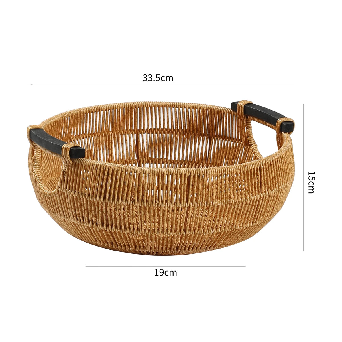 Woven Draining Fruit Basket, Large