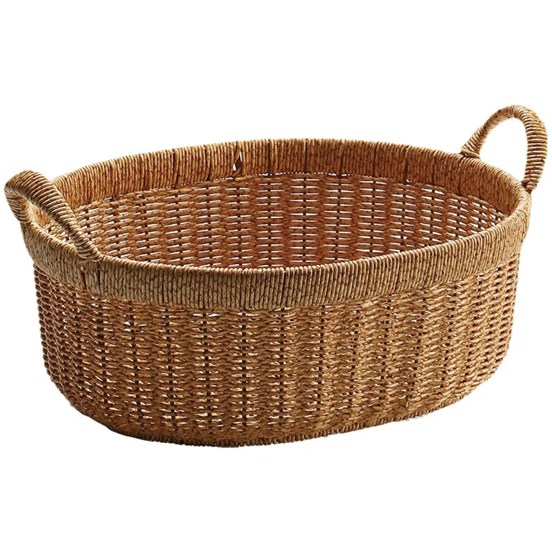 Woven Draining Fruit Basket, Large