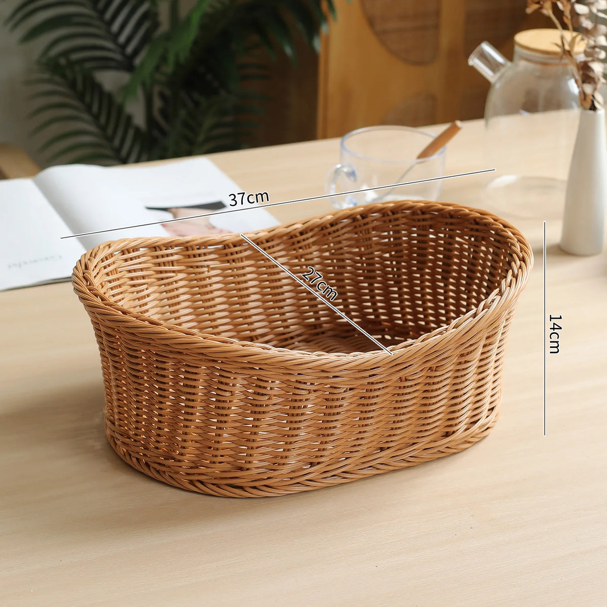 Woven Draining Fruit Basket, Large