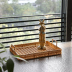 Nordic Woven Serving Tray, Fruit & Snack Dish
