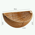 Woven Draining Fruit Basket, Large