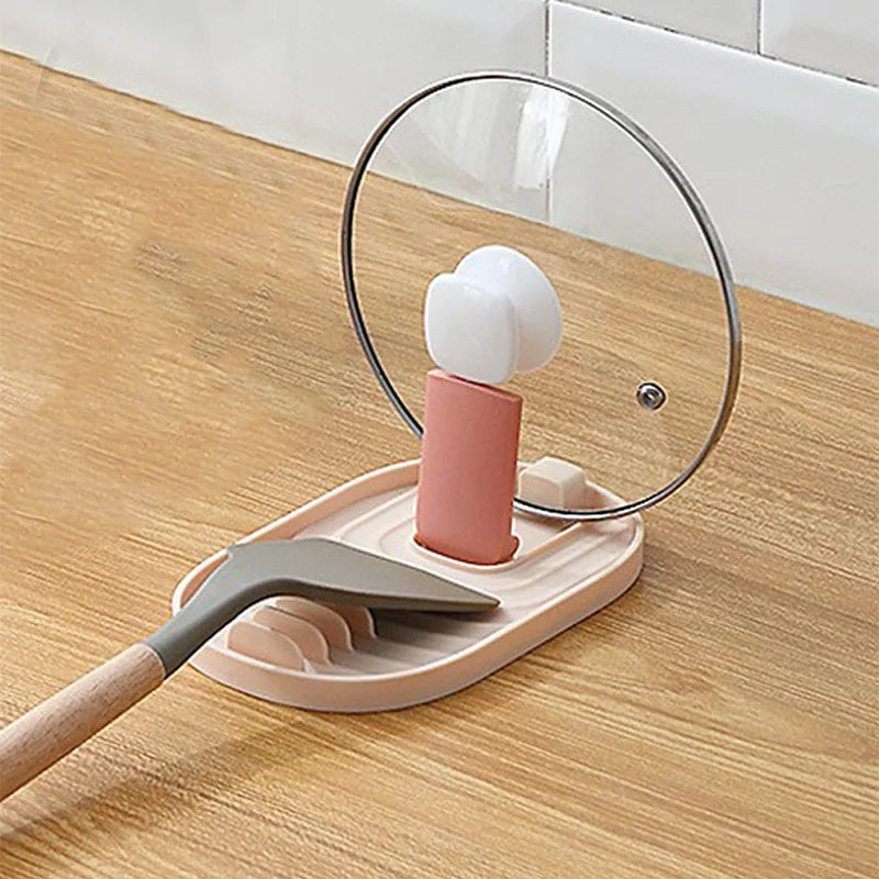 Foldable Pot Lid Holder & Utensil Rest