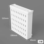 No Punching Pegboard Wall Organizer Panel Shelves For Gamer Room,bathroom,kitchen Storage Rack Organizer Pegboard Accessories