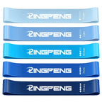 Different Resistance Bands Yoga Band Fitness Exercise Training Hip Tension Band Leg Squat Dance Elastic Loop Stretch Band