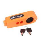 Bike Anti-Theft Lock Electric Bicycle Brake Handlebar Grip Lock Portable Prevent Theft Bike Motorcycle Locks Cycling Accessories
