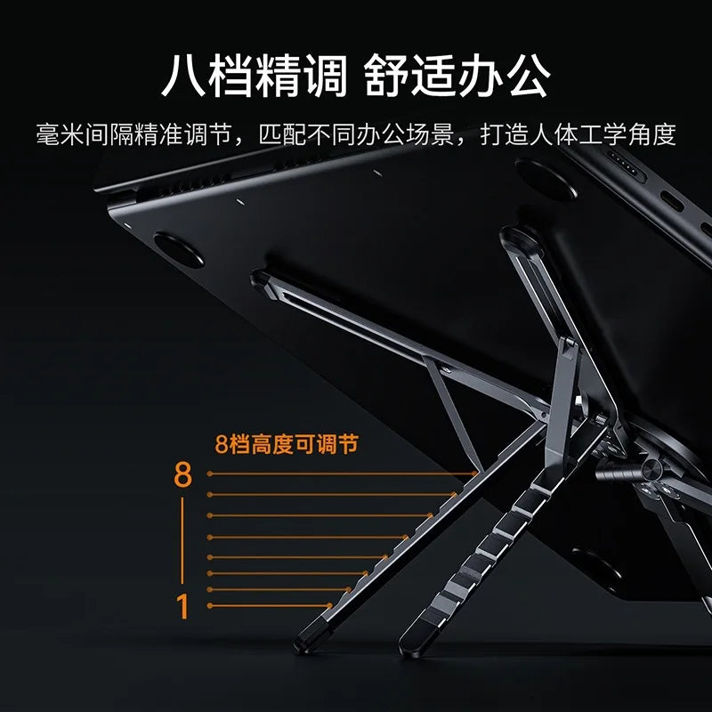 Aluminum Phone & Tablet Stand, Foldable Magnetic
