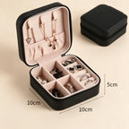 Macaron Travel Jewelry Box, Compact Case