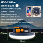 Rechargeable Camping Lantern, 9900mAh Magnetic LED