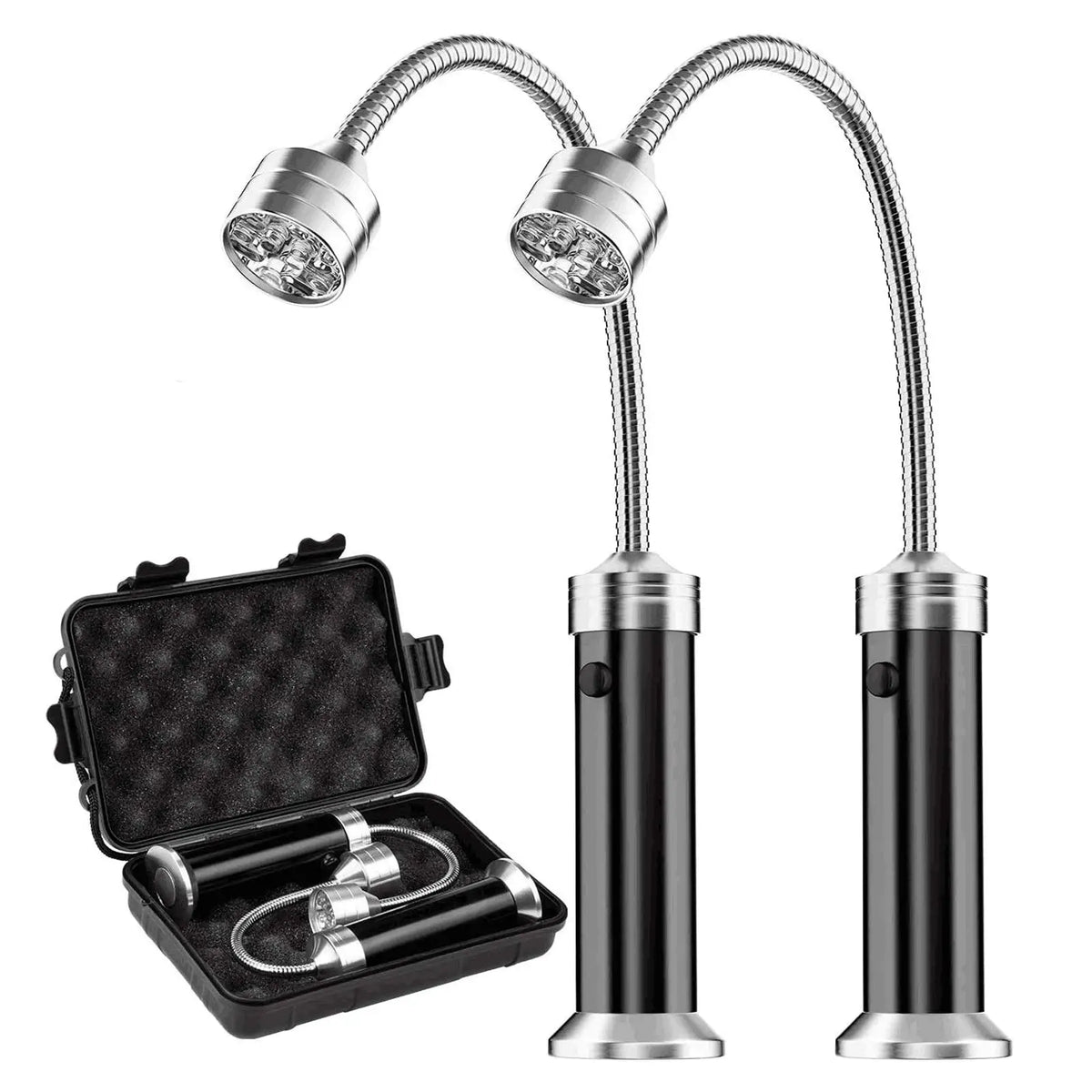 Grill Light - BBQ Accessories for Outdoor with Magnetic Base 360 Degree Flexible Neck Water Heat Resistant No Batteries Included