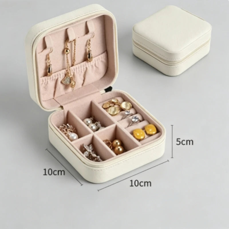 Macaron Travel Jewelry Box, Compact Case