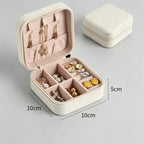 Macaron Travel Jewelry Box, Compact Case