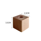 Creative Wooden Pen Holder Office Desktop Storage Ornaments Minimalist Furnishings Office Supplies Multifunction Storage Box