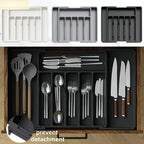 Adjustable Flatware Drawer Organizer