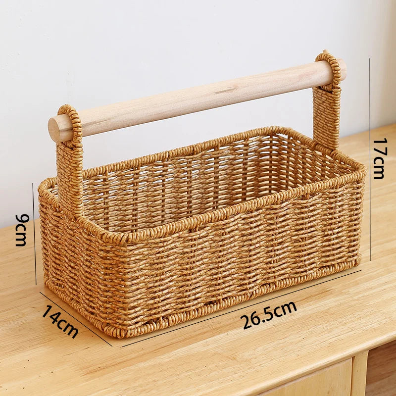 Woven Draining Fruit Basket, Large