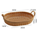 Nordic Woven Serving Tray, Fruit & Snack Dish