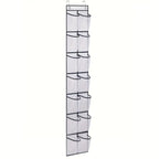 Over The Door Shoe Rack With12/14/24/28/35/40 Large Mesh Pockets Hanging Shoe Organizer For Closet Hanging Shoe Rack Holder
