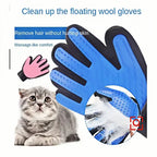 Pet Hair Glove Comb Pet Dog Cat Grooming Cleaning Glove Deshedding Hair Remover Massage Brush Animal Supplies Cat Accessories