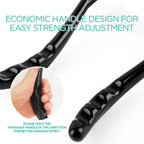 Neck Massager Shiatsu Deep Tissue Dual Trigger Point Shoulder Massager for Pain Relief, Ergonomic Handle, Lightweight & Portable