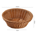 Woven Draining Fruit Basket, Large