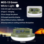 Rechargeable Camping Lantern, 9900mAh Magnetic LED