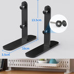 No Punching Pegboard Wall Organizer Panel Shelves For Gamer Room,bathroom,kitchen Storage Rack Organizer Pegboard Accessories
