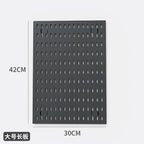 No Punching Pegboard Wall Organizer Panel Shelves For Gamer Room,bathroom,kitchen Storage Rack Organizer Pegboard Accessories