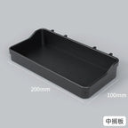 No Punching Pegboard Wall Organizer Panel Shelves For Gamer Room,bathroom,kitchen Storage Rack Organizer Pegboard Accessories