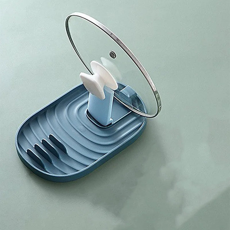 Foldable Pot Lid Holder & Utensil Rest