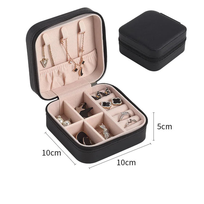 Macaron Travel Jewelry Box, Compact Case