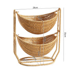 Woven Draining Fruit Basket, Large