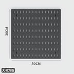 No Punching Pegboard Wall Organizer Panel Shelves For Gamer Room,bathroom,kitchen Storage Rack Organizer Pegboard Accessories
