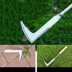 Stainless Steel Gap Weeding Tool, L-Shaped Multi-Purpose Garden Hand Tool, Used for Clearing Weeds in Yards, Terraces, and Lanes